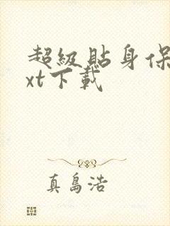 超级贴身保镖txt下载