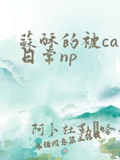 苏酥的被cao日常np