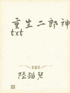 重生二郎神杨戬txt