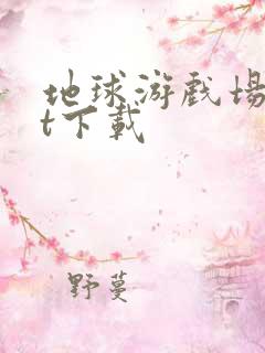 地球游戏场txt下载