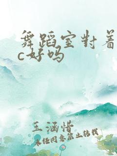 舞蹈室对着镜子c好吗