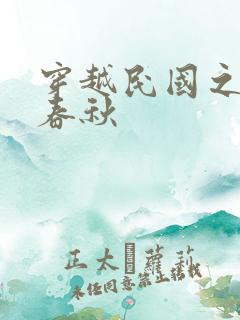 穿越民国之少帅春秋