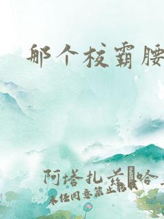 那个校霸腰好软