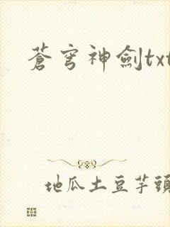 苍穹神剑txt