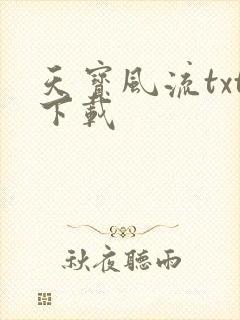 天宝风流txt下载