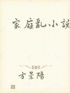 家庭乱小说