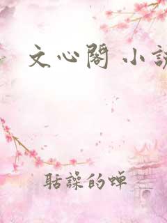 文心阁 小说