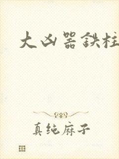 大凶器铁柱小说