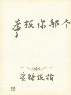 老板你那个太长了