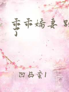 乖乖娇妻 别闹了