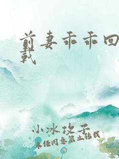 前妻乖乖回来下载