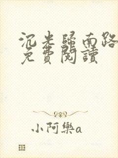 沉光归南路全文免费阅读