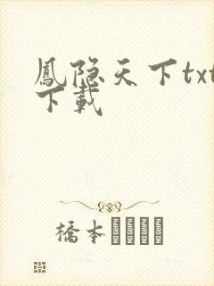 凤隐天下txt下载