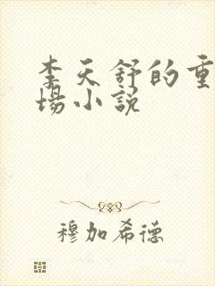 李天舒的重生官场小说