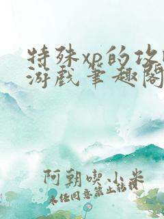 特殊xp的攻略游戏笔趣阁