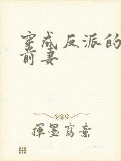 穿成反派的炮灰前妻