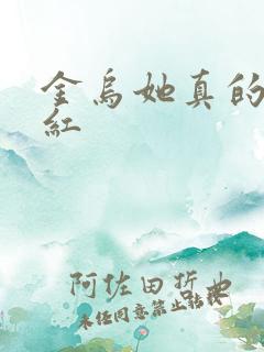 金乌她真的好想红