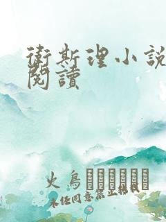 卫斯理小说在线阅读