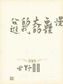 公的大龟慢慢挺进我的体