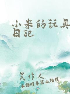 小米的玩具羞辱日记