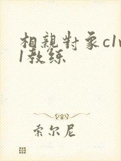 相亲对象c1v1教练