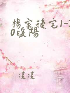 杨家后宅1-20暖阳