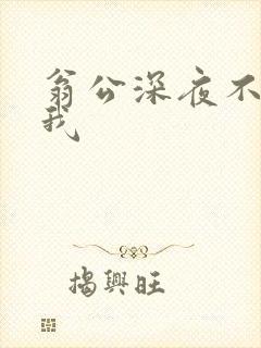 翁公深夜不停要我