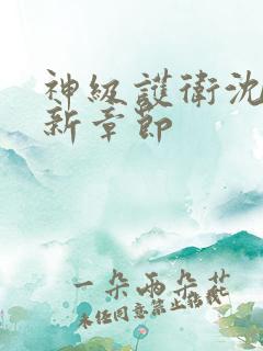 神级护卫沈浪最新章节