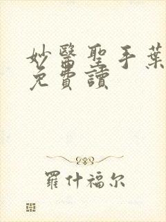 妙医圣手叶皓轩免费读