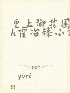 皇上御花园hlh霍冶臻小说