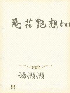 飞花艳想txt