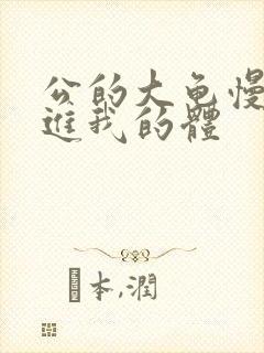 公的大龟慢慢挺进我的体