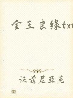 金玉良缘txt