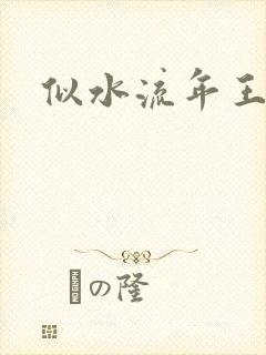 似水流年王小波