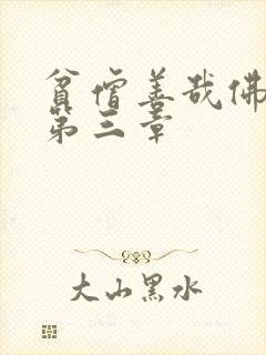 贫僧善哉佛堂H第三章