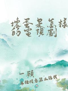 坏蛋是怎样炼成的电视剧