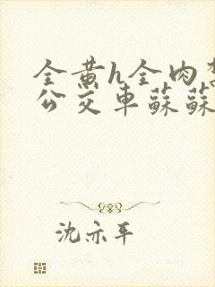 全黄h全肉禁乱公交车苏苏