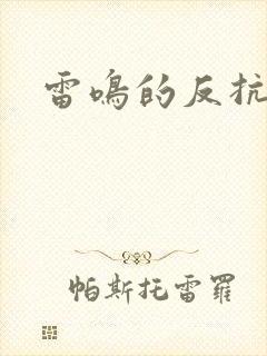 雷鸣的反抗者