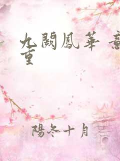 九阙凤华 意千重