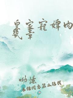 皇家宠婢肉在第几章