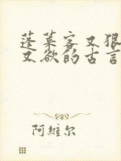 蓬莱客又狠又糙又欲的古言穿书