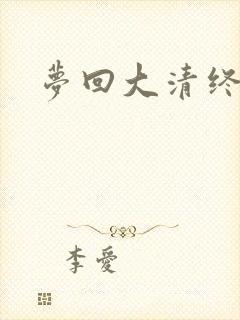 梦回大清终结篇