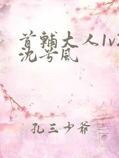 首辅大人1v2沈兮风