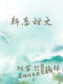 新志甜文