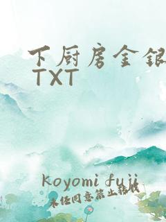 下厨房金银花露 TXT