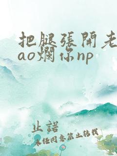 把腿张开老子cao烂你np