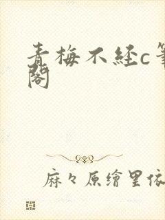 青梅不经c笔趣阁