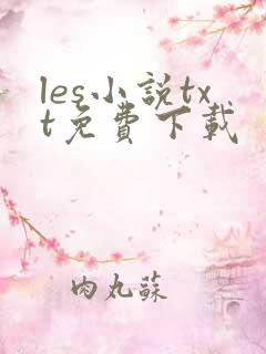les小说txt免费下载
