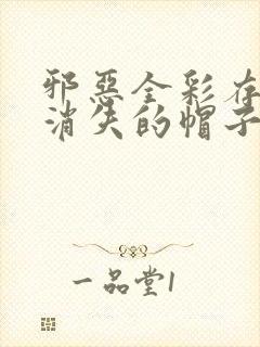 邪恶全彩存在感消失的帽子