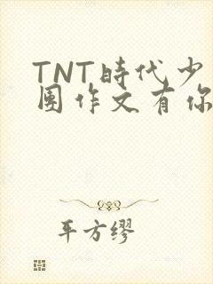 TNT时代少年团作文有你真好